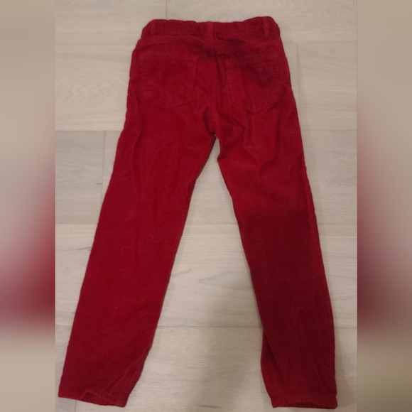 H&M red twill pants family look - Picture 4 of 6